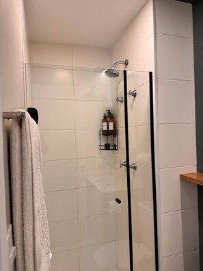 Towels, soap, toilet paper