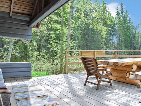 Outdoor dining. Vacation home Jauli by Interhome
