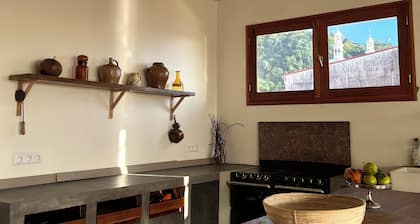 Maison de ville perchée au dessus du marché !
Immersion au coeur de St Pierre.