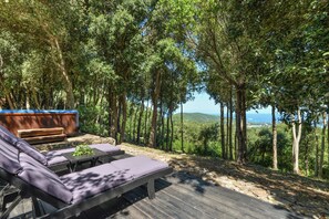 Terrace/patio - Villa 'Relais Il Termine' with Sea View, Wi-Fi and Air Conditioning (Rio)