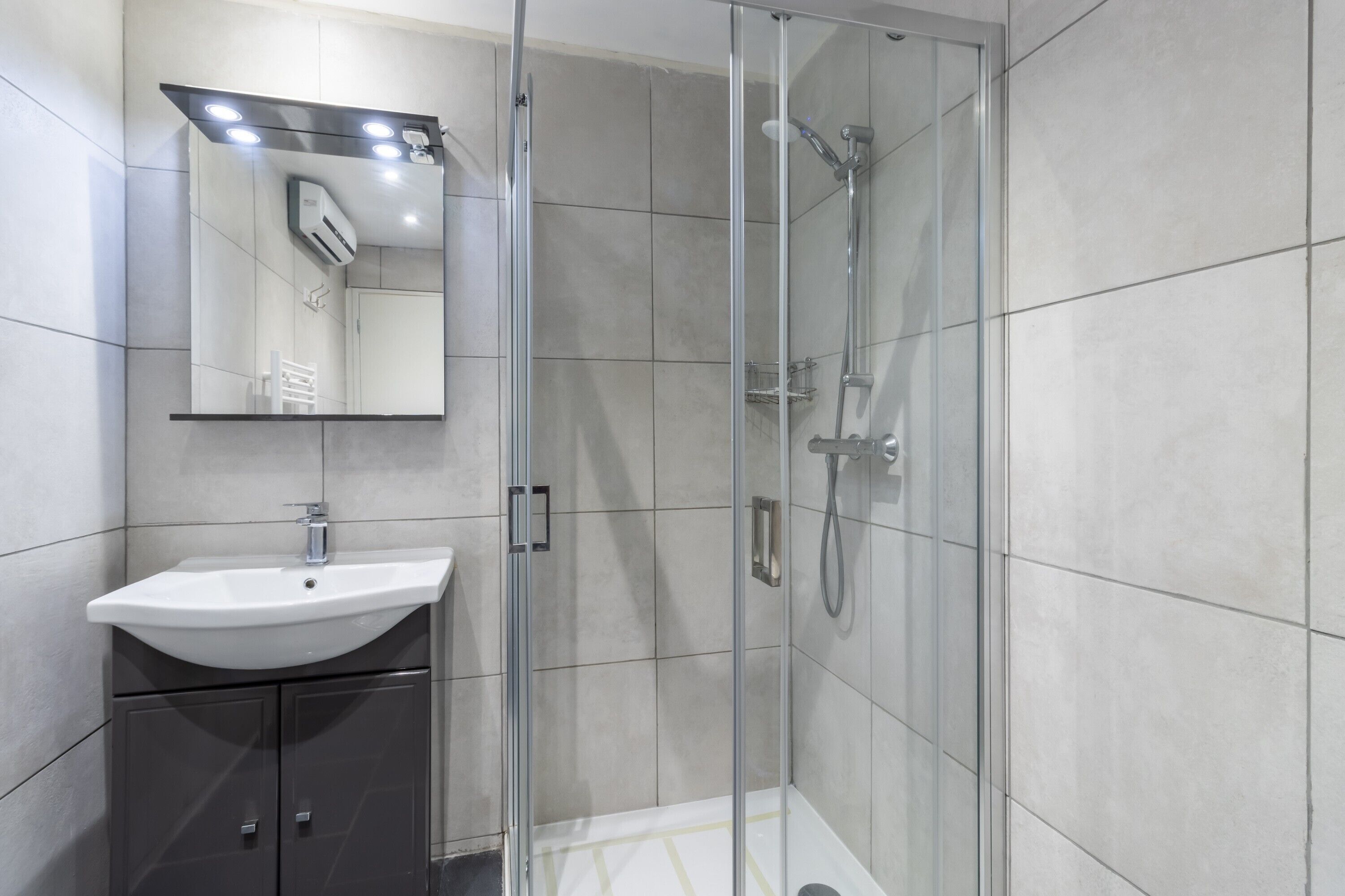 Dusche, Handtücher