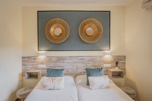 2 habitaciones, tabla de planchar con plancha y wifi gratis 