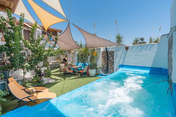 Una piscina climatizada