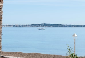 Enjoy a peaceful retreat by the sea with a serene coastal view.