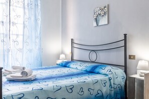 1 camera, Wi-Fi gratuito, lenzuola