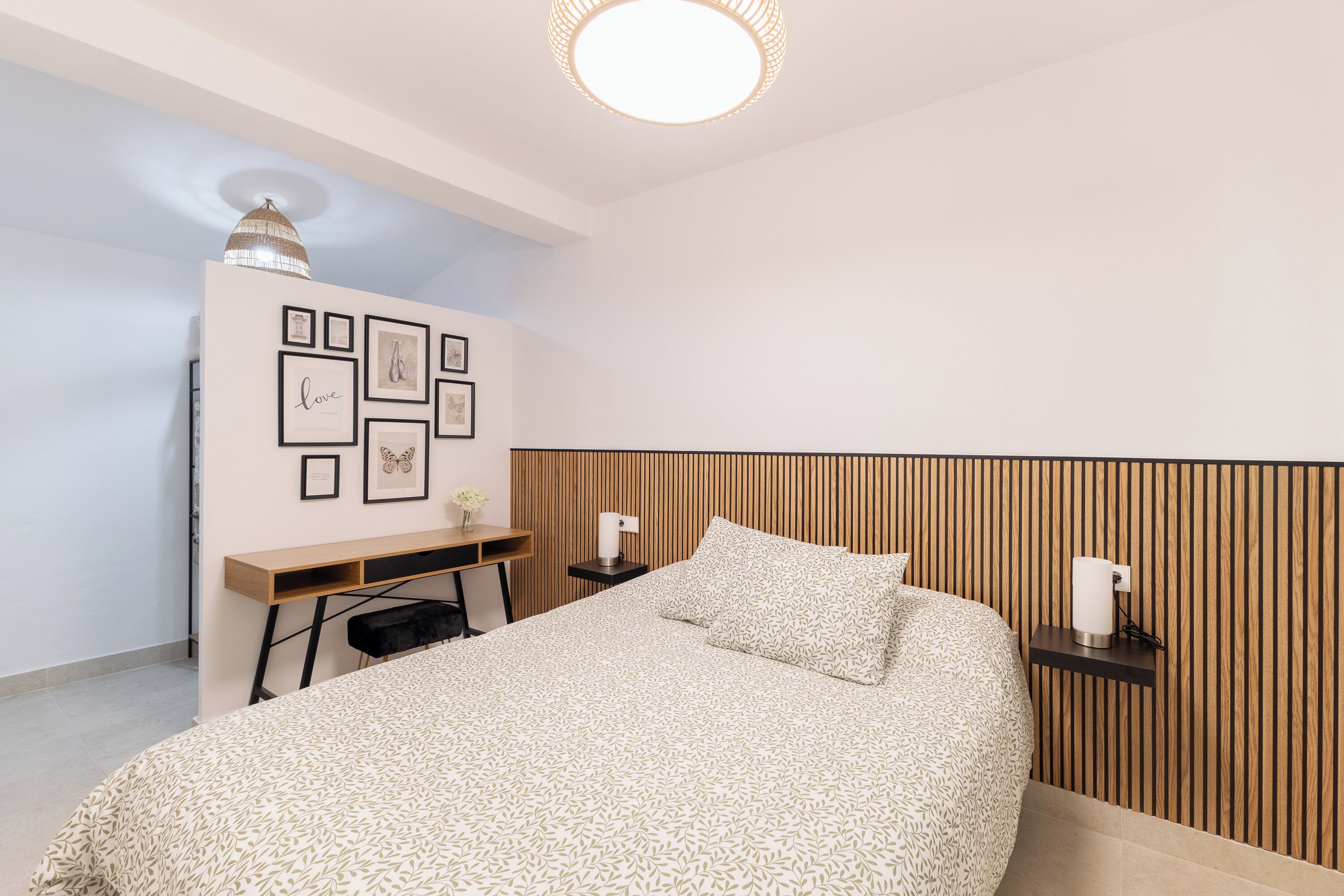 2 makuuhuonetta, vuodevaatteet