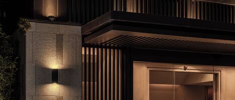 Façade de l’hébergement