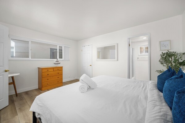 1 bedroom, WiFi, bed sheets, wheelchair access