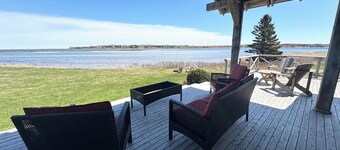 Oceanfront Cottage | Pet-Friendly | Direct Beach Access | North Rustico Bay!