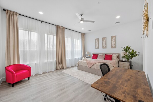 2 chambres, accès au Wi-Fi (inclus), literie fournie