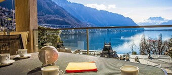 Lovely apartment for 8 guests with A/C, WIFI, pool, TV, balcony and panoramic view