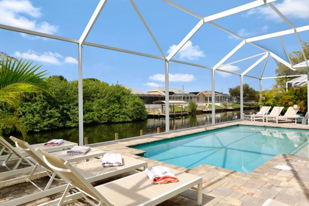 Et oppvarmet basseng