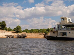 Blick von der Unterkunft