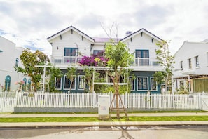 Majoituspaikan julkisivu