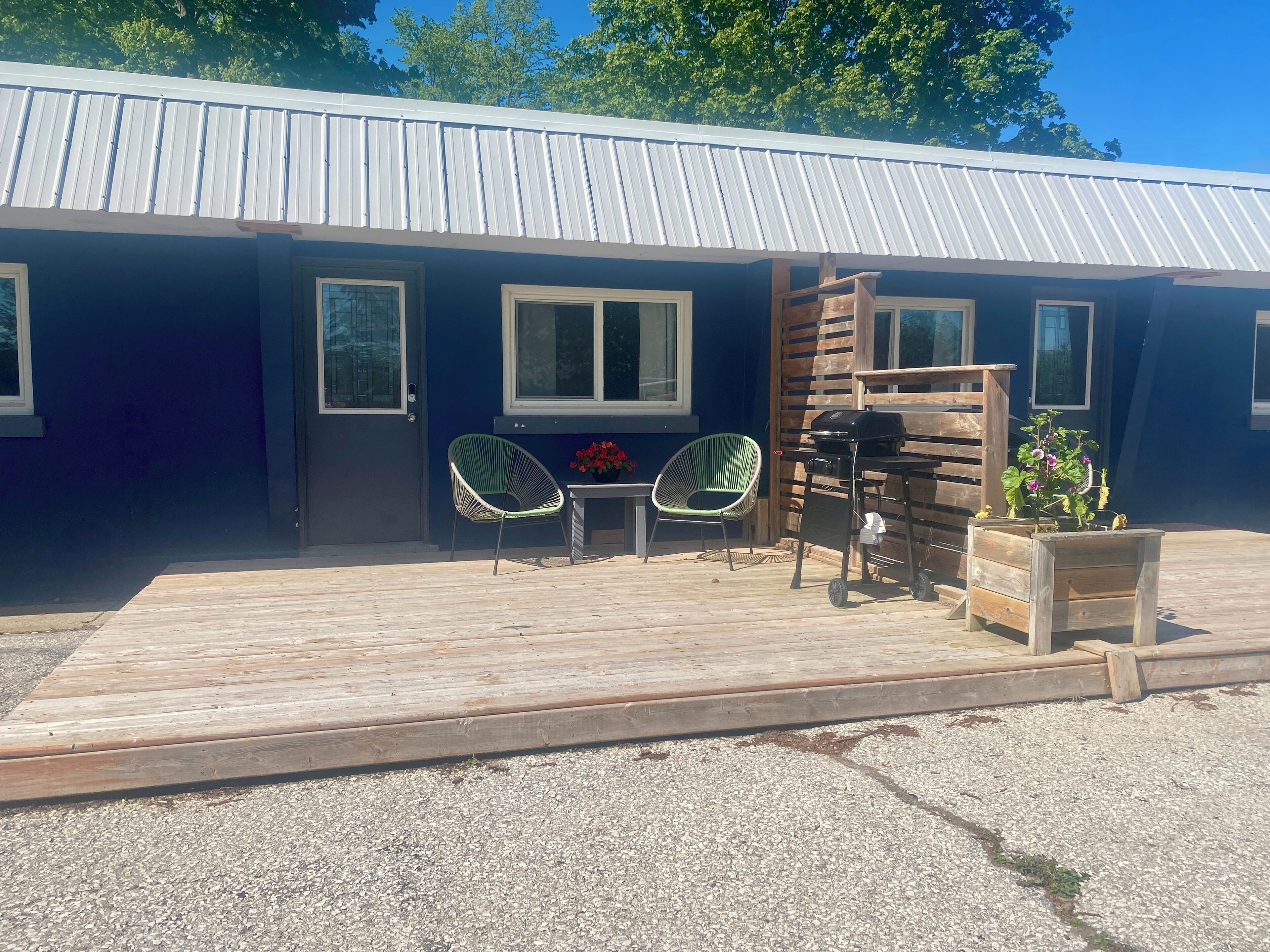 Appartement classique, 2 lits doubles, cuisine | Terrasse/patio