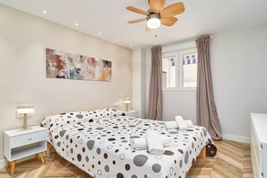 2 chambres, accĂšs au Wi-Fi (inclus), literie fournie