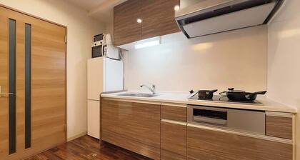 Secure 1BR Apt with Dining & Living Space