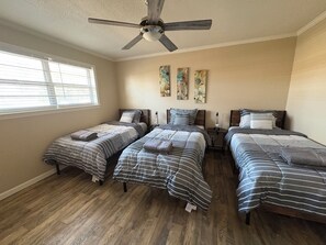 3 chambres, Wi-Fi, literie fournie