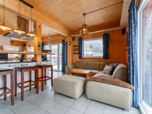 TV, stereo - Luxury alpine chalet on the slopes with sauna (Hohentauern)