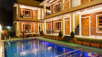 Fassade der Unterkunft