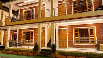 Fassade der Unterkunft