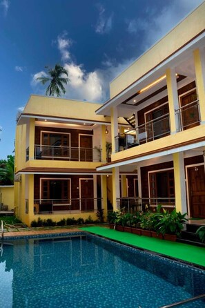 Façade de l’hébergement