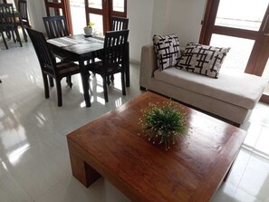 Sitteområde i lobbyen