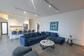 Villa, 4 Bedrooms, Private Pool, Garden View | Living room - Protaras Aqua Pearl Villa Aq18 (Paralimni)