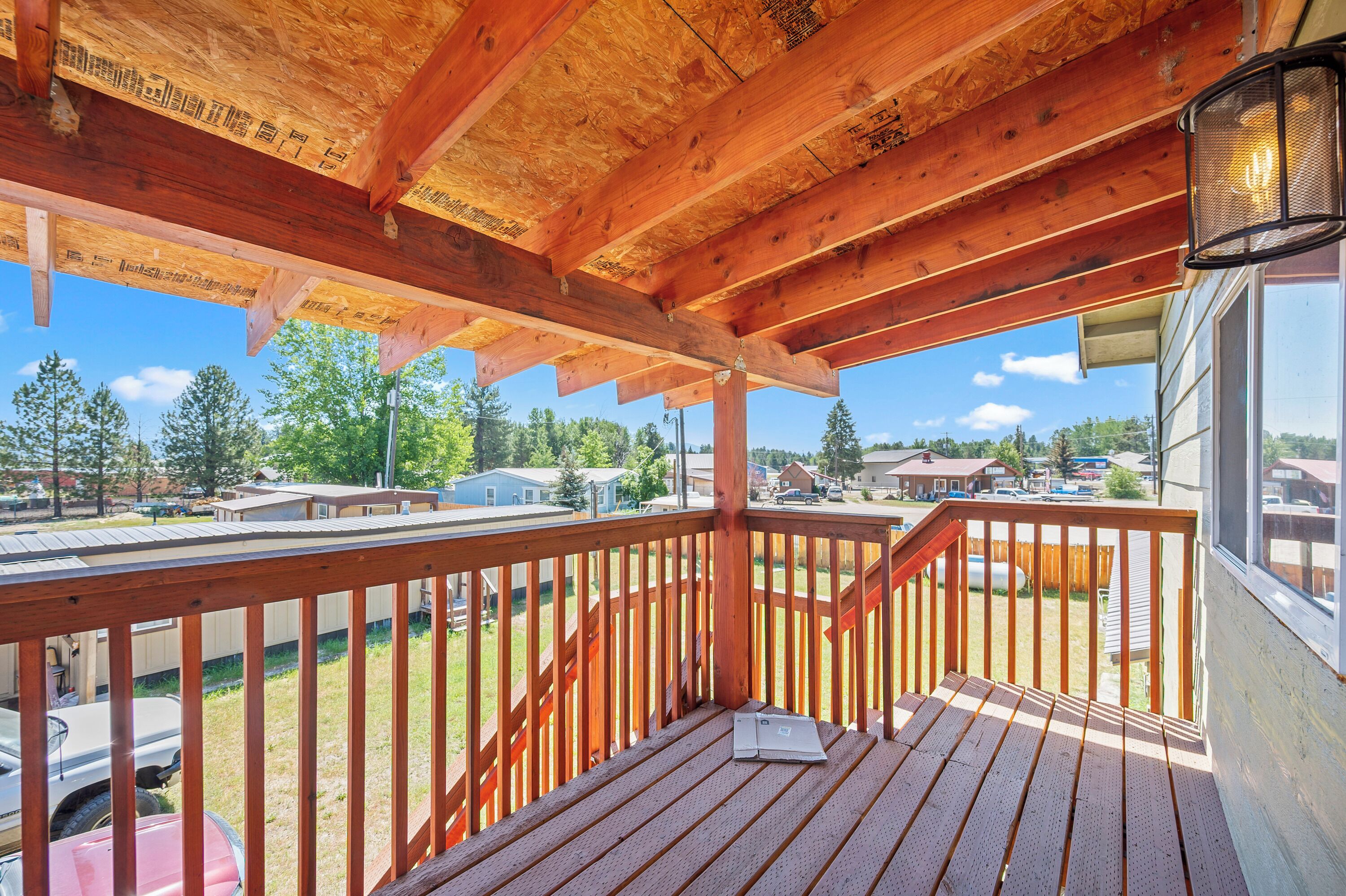 Suite Deluks, 1 kamar tidur, balkon (Upstairs Suite) | Pemandangan balkon