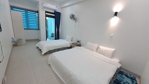 Family Triple Room | View from room - HT Airport Inn (Hanoi)