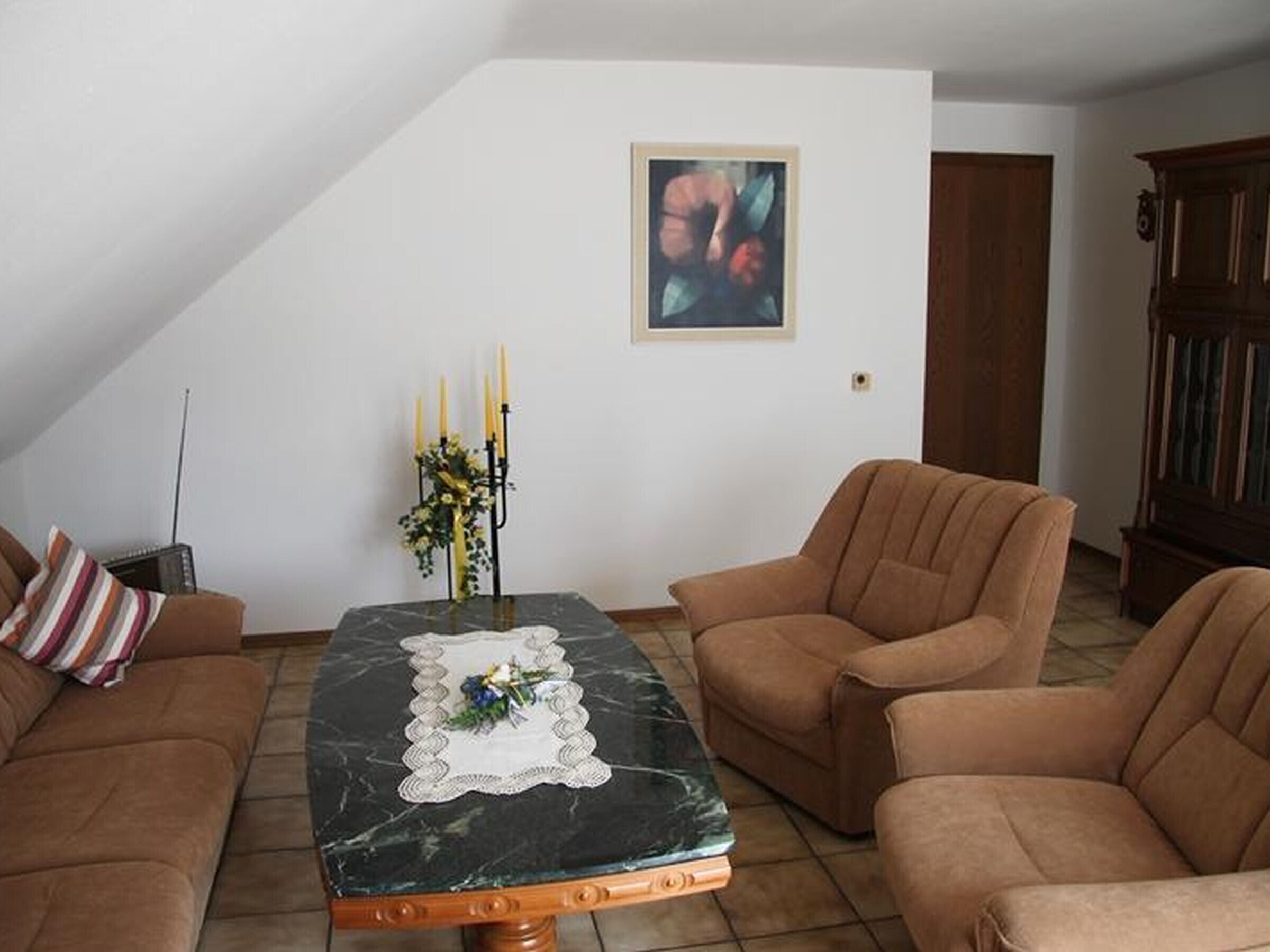Fernseher, Stereoanlage