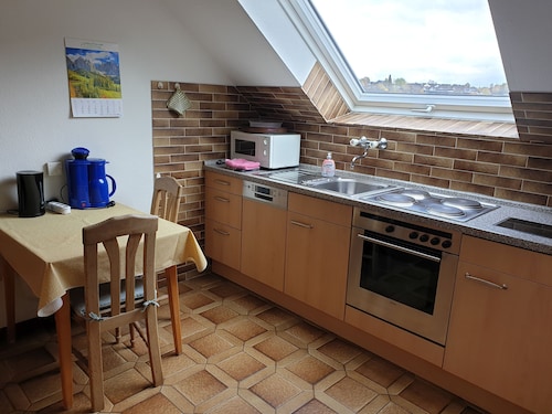 Ferienwohnung Wicker mit privatem Garten, Balkon und Wi-Fi