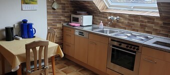 Appartement "Ferienwohnung" avec jardin privé, balcon et Wi-Fi