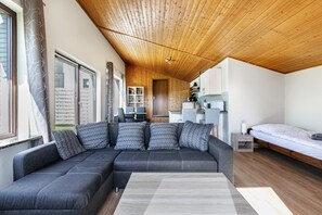 TV, DVD player, stereo