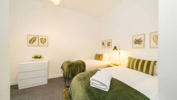 Desk, iron/ironing board, travel crib, free WiFi