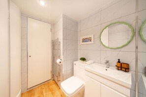 Shower, hair dryer