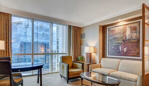 TV, offices - MGM Signature-25-711 Strip View Jacuzzi Studio (Las Vegas)