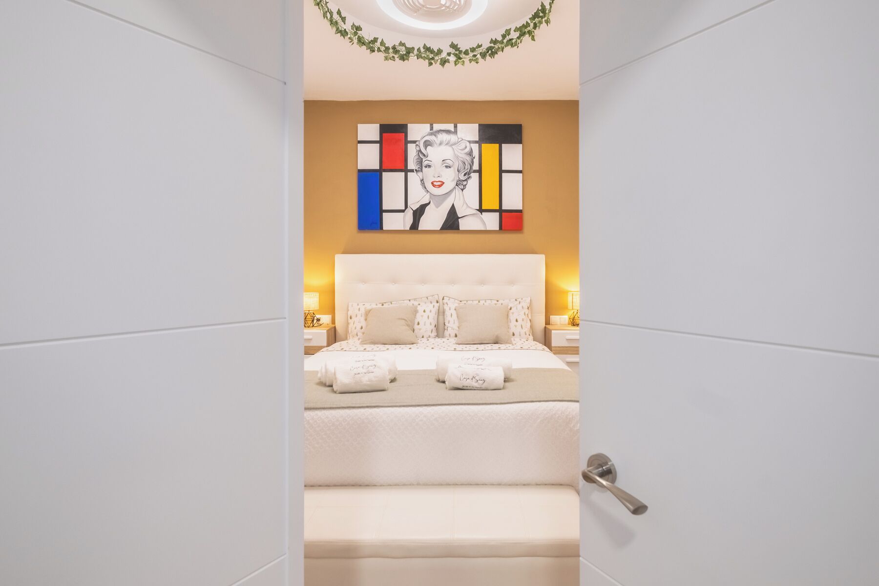 2 bedrooms, iron/ironing board, travel crib, free WiFi