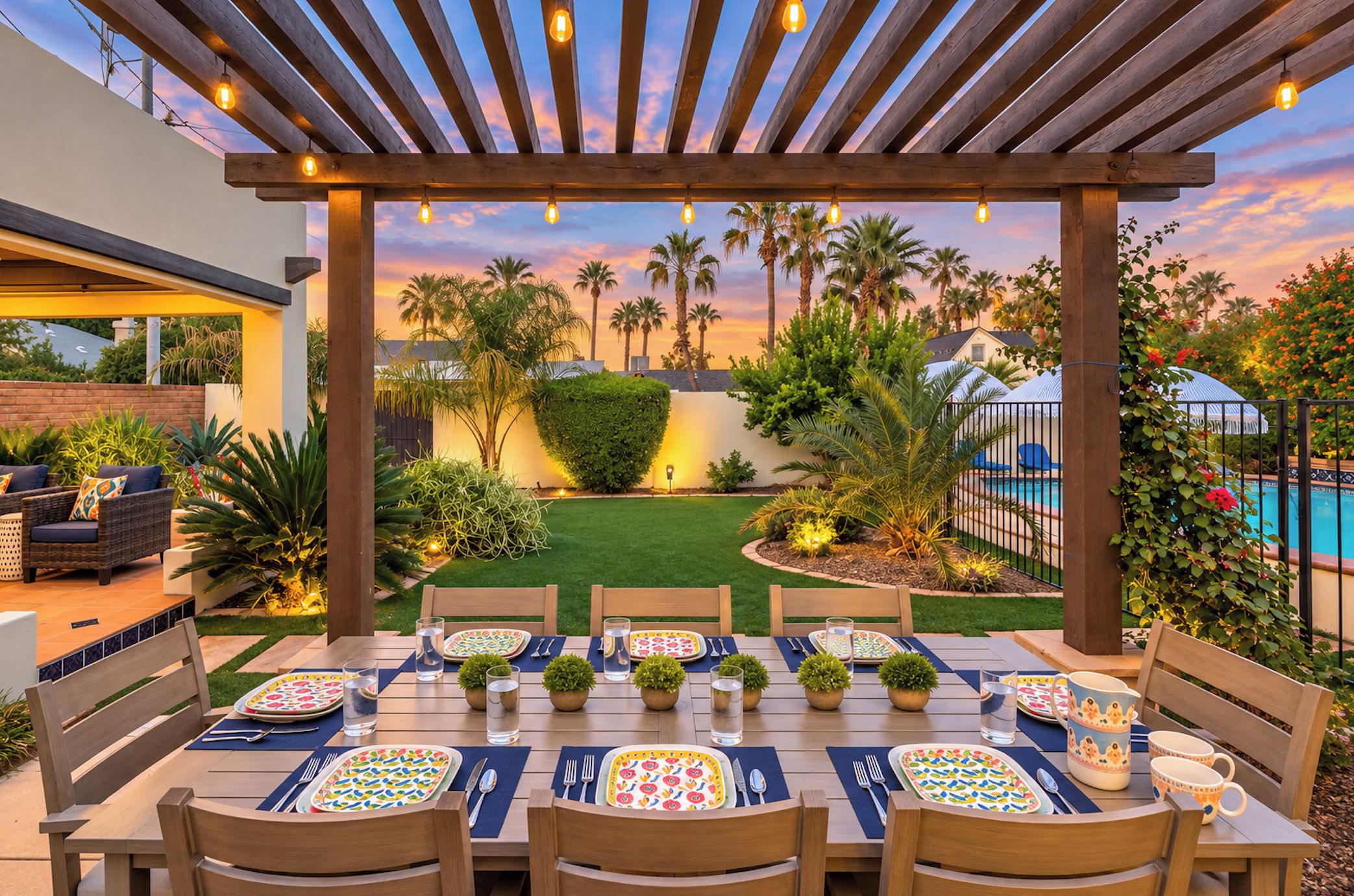 Outdoor dining