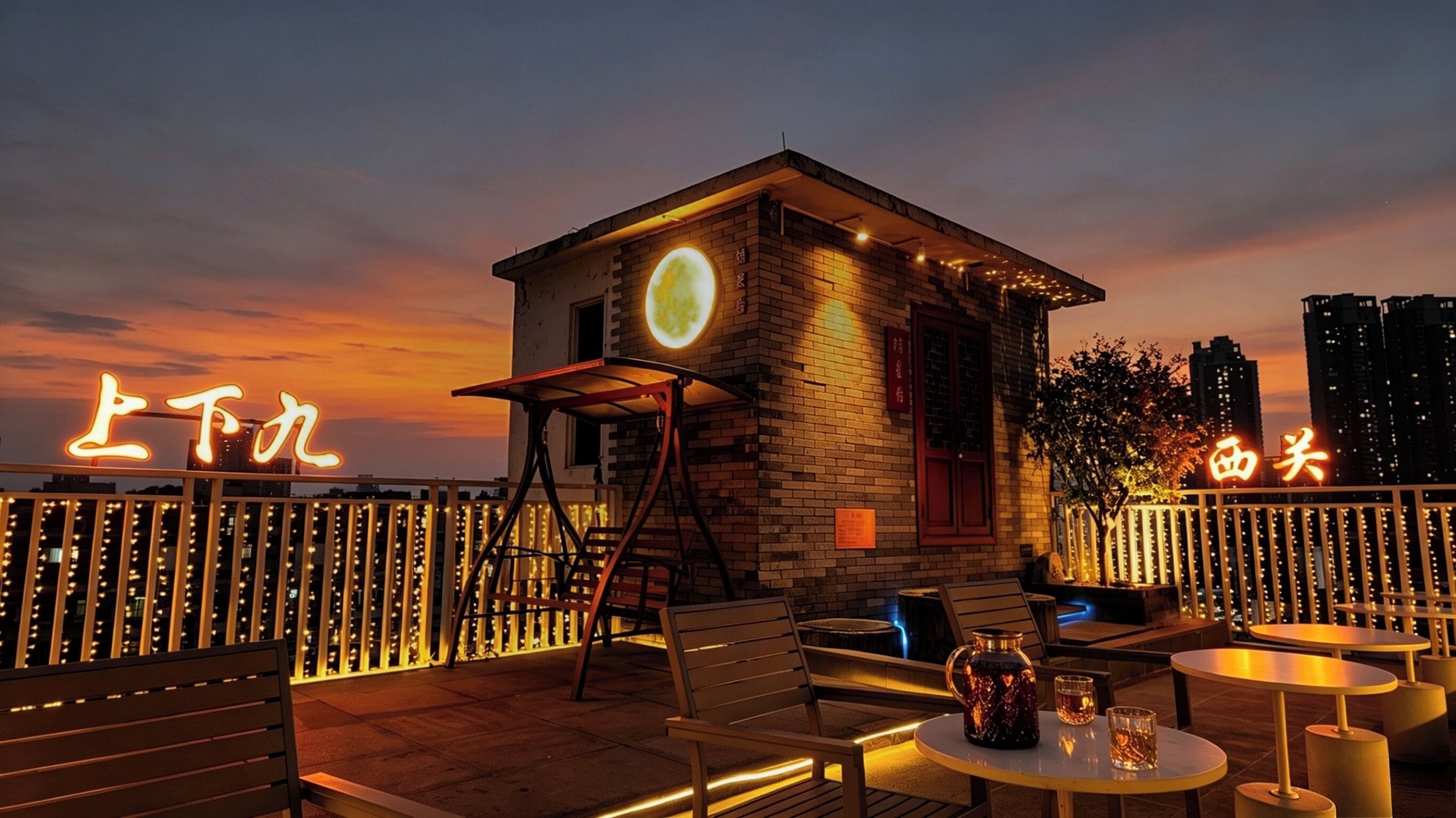 Rooftop terrace