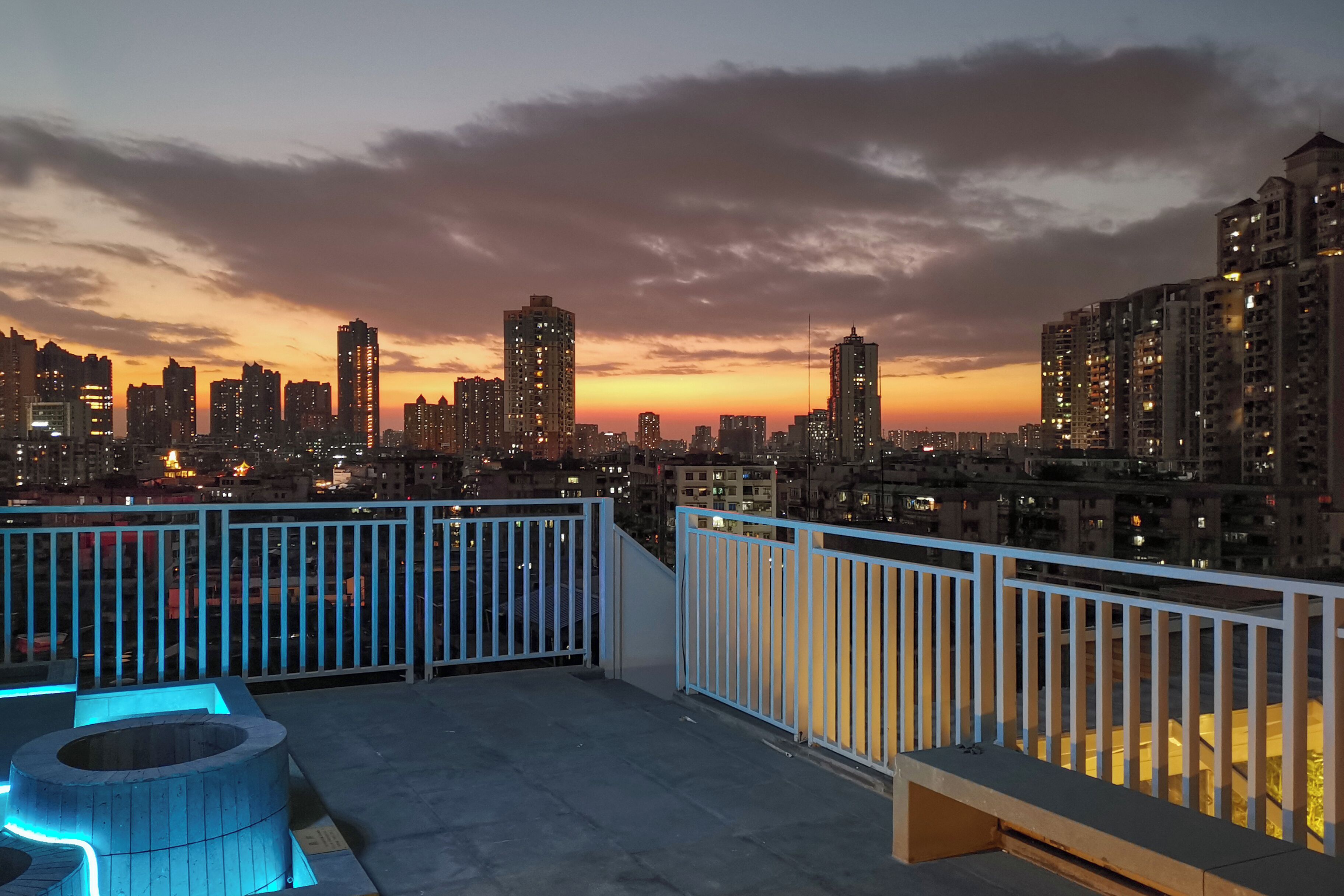 Rooftop terrace