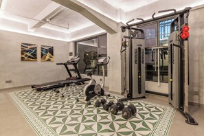 Gym - Stargazing Platform Inn - Guangzhou ChenClanAcademy & ShaMian & YongQingFang Branch (Guangzhou)