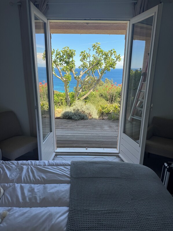 3 bedrooms, iron/ironing board, travel crib, free WiFi - House sea view Palombaggia (Porto-Vecchio)