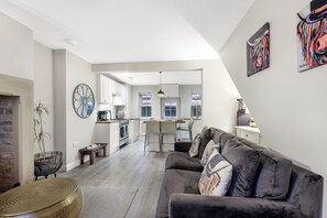 Cottage, River View | Living area | 30-inch TV with digital channels - Magpie Cottage - North East Escapes (Bishop Auckland)