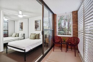 2 chambres, fer et planche à repasser, lit parapluie, Wi-Fi gratuit