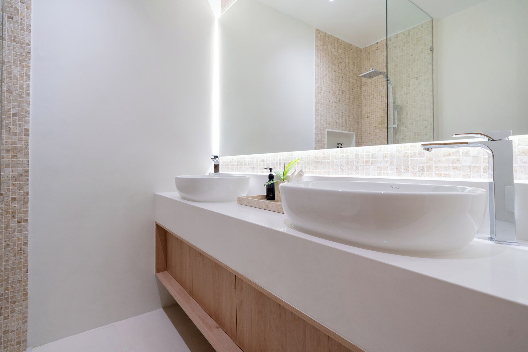 Signature Villa, 3 Bedrooms, Non Smoking, Private Pool | Bathroom | Rainfall showerhead, free toiletries, hair dryer, bathrobes
