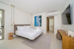 Villa Signature, 3 chambres, non-fumeur, piscine privée | 3 chambres, literie de qualité, coffre-fort