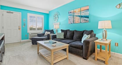 Tank Tops & Flip Flops 112 at the Villas of Hatteras Landing 1 Bedroom Near-Beach Condos with Pool Access!