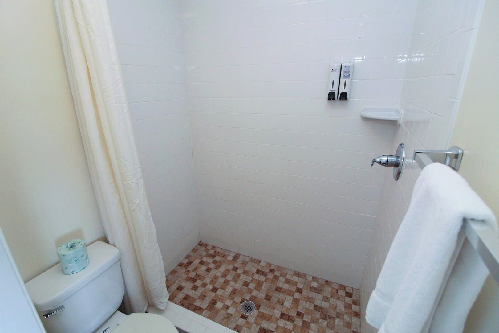 Hair dryer, towels