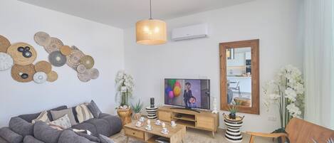 Villa, 4 camere da letto, piscina privata, vista giardino | Soggiorno